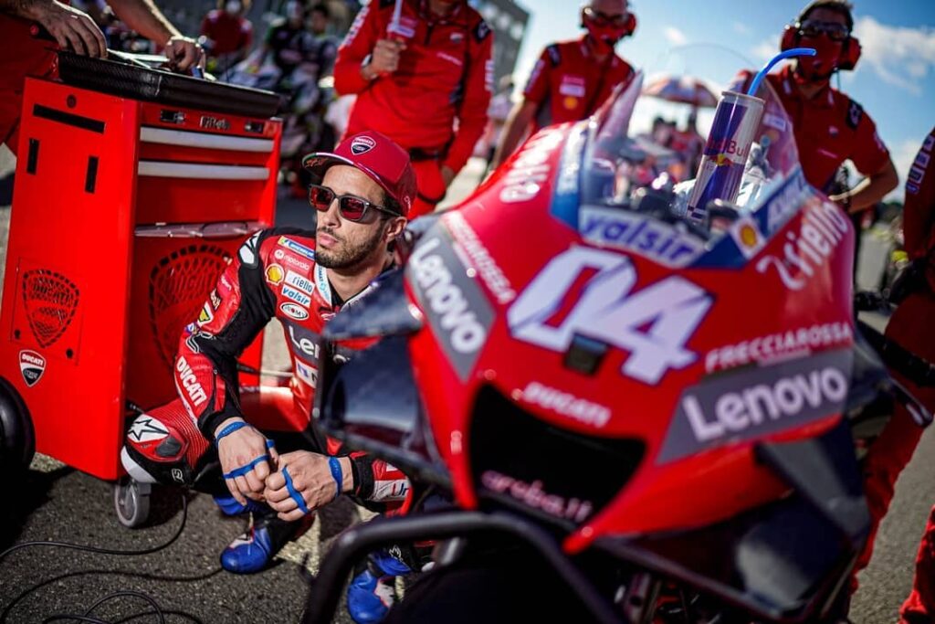 Andrea Dovizioso pernah beraksi untuk pasukan Ducati pada kejohanan MotoGP sebelum ini. - Foto ihsan Instagram/Andrea Dovizioso