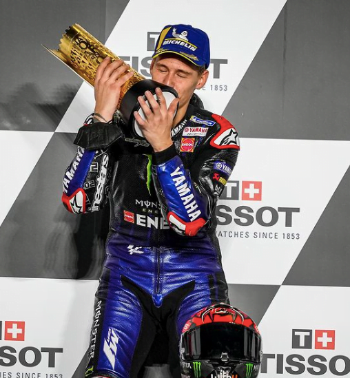 Pelumba Monster Energy Yamaha MotoGP Fabio Quartararo mencetak kemenangan sulung dalam perlumbaan musim ini di Grand Prix (GP) Doha