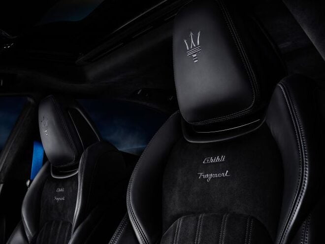 Kerusi yang cukup eksklusif untuk keselesaan pemandu dan penumpang. - Foto ihsan Maserati