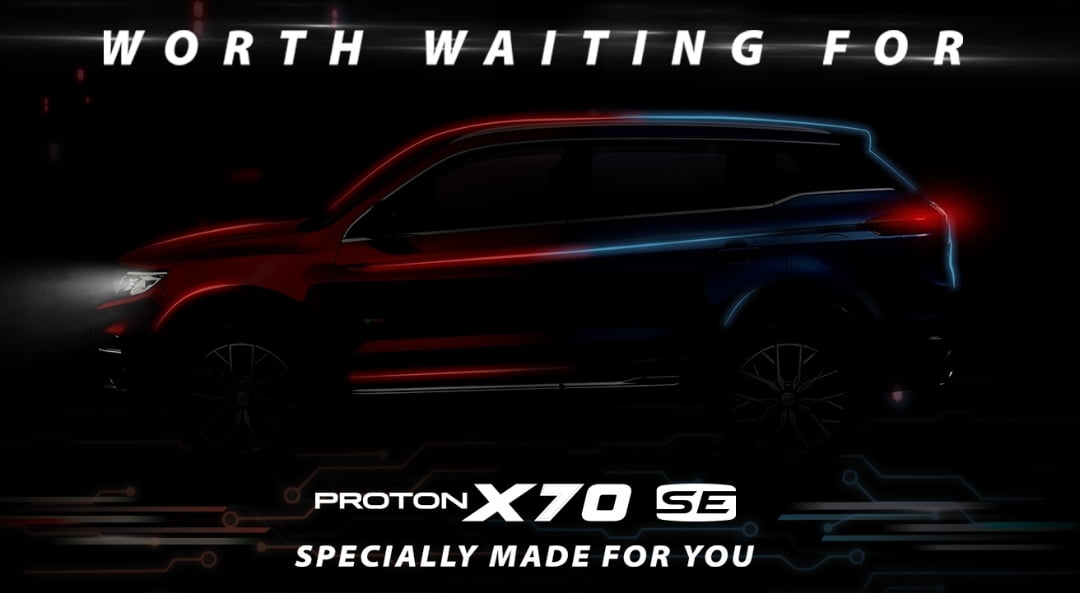 Proton X70 SE tampil lebih eksklusif. - Foto ihsan Proton