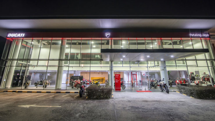 Pejabat Ducati Malaysia di Petaling Jaya, Selangor. - Foto ihsan Ducati Malaysia
