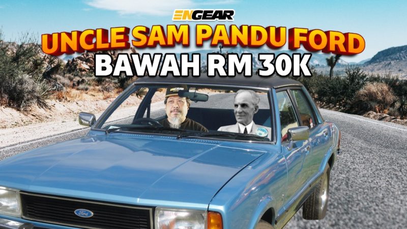 Tonton video kenderaan Ford bawah RM30,000 bersama bro Shamsul di semua platform media sosial Engear. - Foto oleh Engear