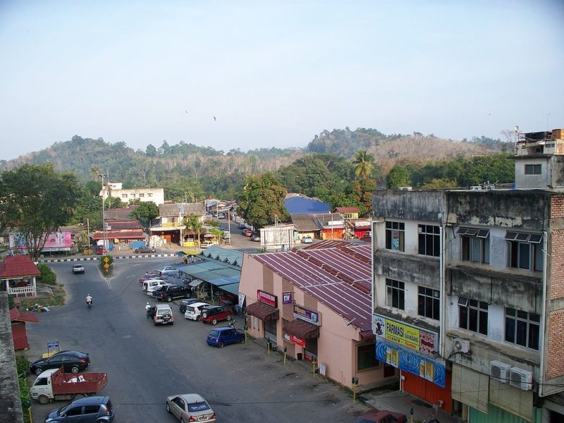 Pemandangan salah satu lokasi di Gua Musang, Kelantan. - Foto ihsan Wikipedia