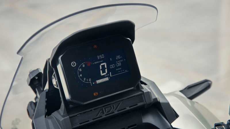 Panel meter digital ADV350. - Foto ihsan Honda