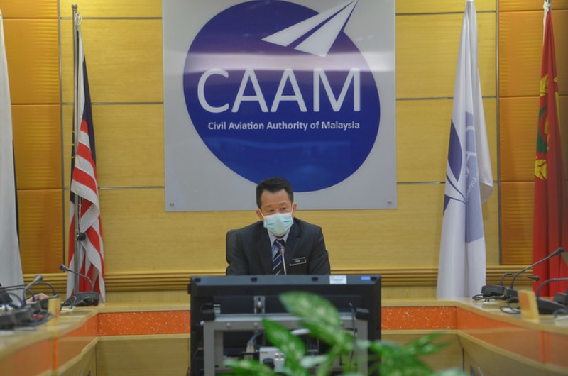 Ketua Pegawai Eksekutif Pihak Berkuasa Penerbangan Awam Malaysia (CAAM) Datuk Chester Voo. - Foto ihsan Malay Mail
