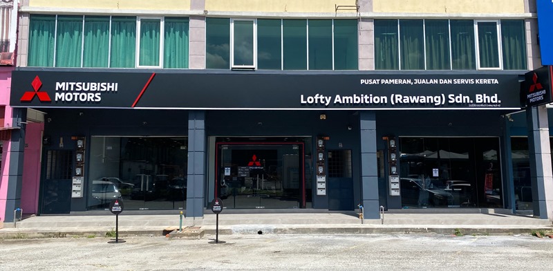 Mitsubishi Motors New Showroom in Rawang, Lofty Ambition