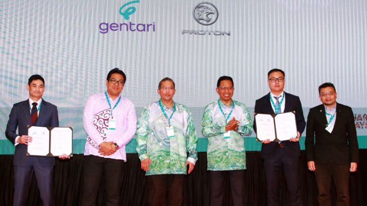 PRONET exchanged MoU with Gentari at IGEM 2022