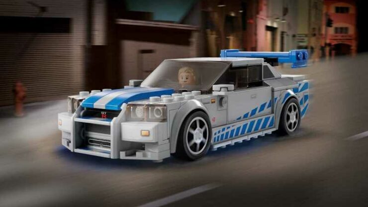 Nissan Skyline GT-R R34 Lego Speed Champions 01