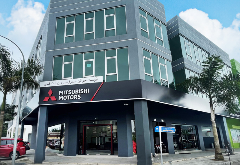 New Mitsubishi 3S Centre in Kemaman, Terengganu