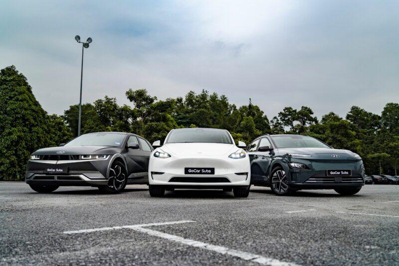 GoCar Subs Electric – Hyundai Ioniq 5, Tesla Model Y, Hyundai Kona EV