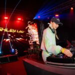 7. When the sun went down, DJ Ashley Lau turned up the decibels, sending waves of rhythm across the venue