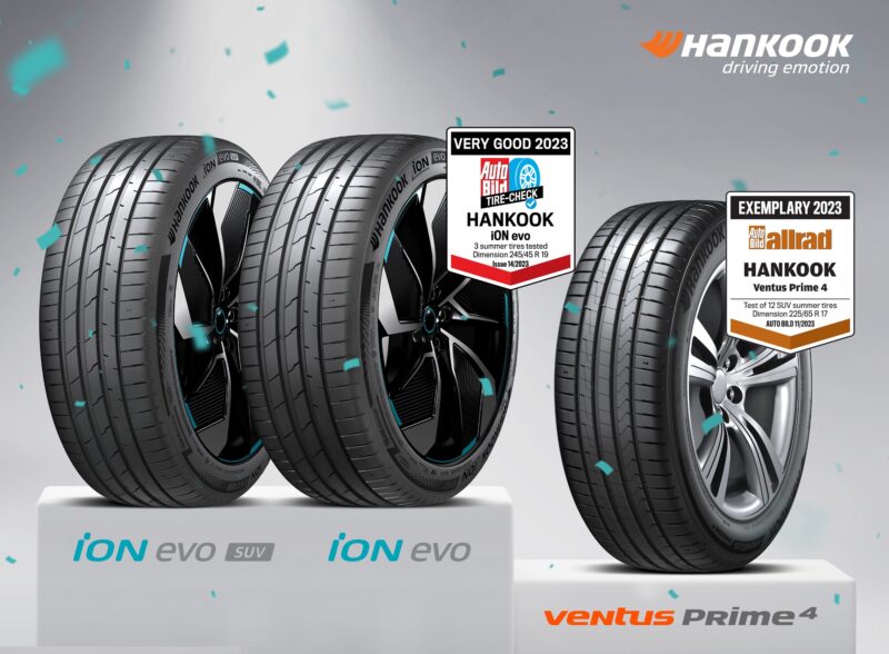 01_Hankook iON evo & Ventus Prime 4 tires