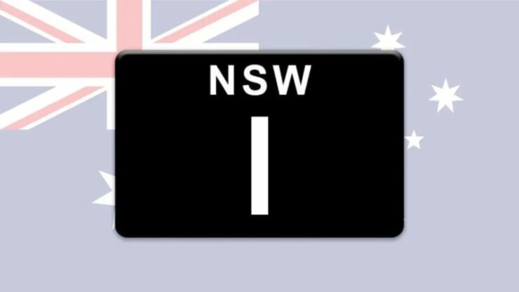 nombor plat NSW 1 australia