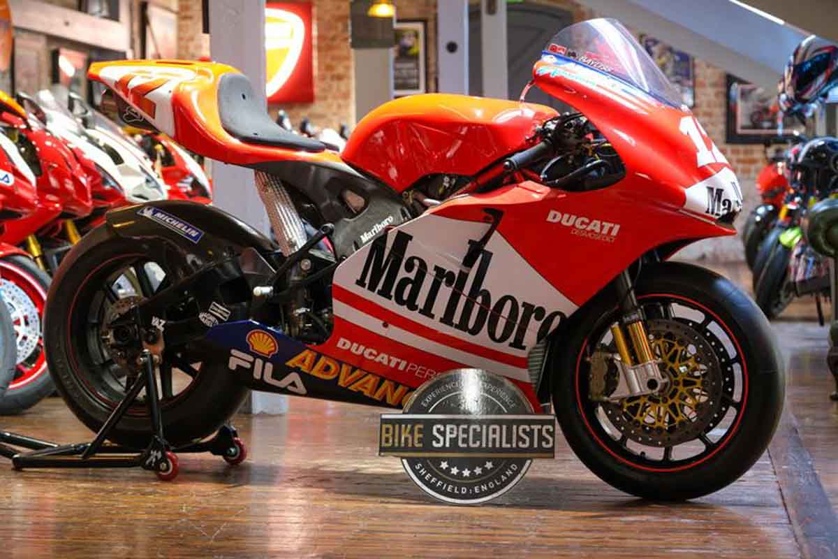 Jentera Ducati MotoGP Troy Bayliss untuk dijual di UK - RM2.08 juta