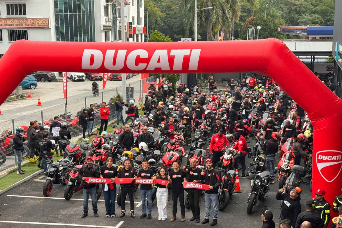 Ducati ‘We Ride As One’ berjaya kumpul 300 pemilik Ducati di Malaysia