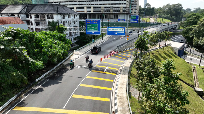 Merdeka 118 kini boleh diakses menerusi Belfield Tunnel