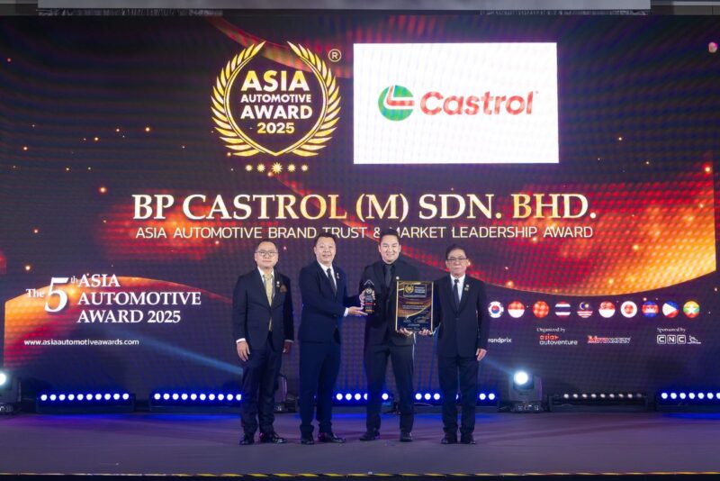 Castrol Malaysia Brand Trust & Market Leadership Award
