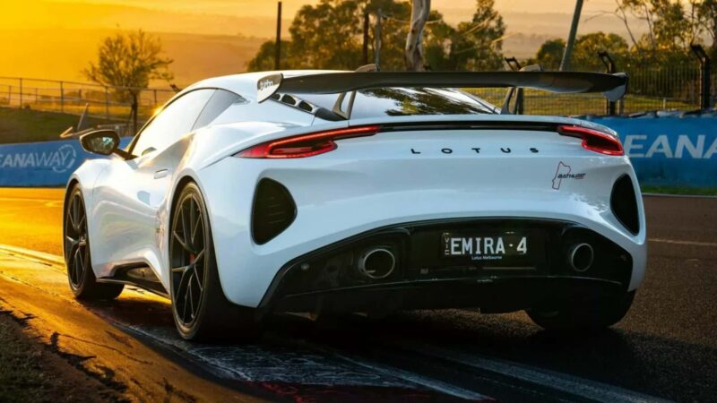 2026 Lotus Emira Turbo Bathurst Edition exterior rear