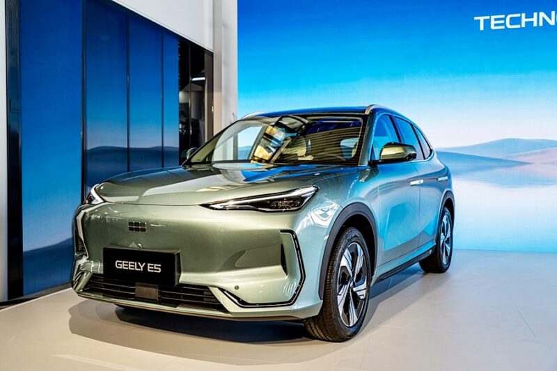 Geely E5 di Jerman