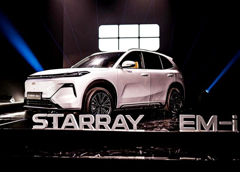 Geely Starray EM-i di Sepanyol