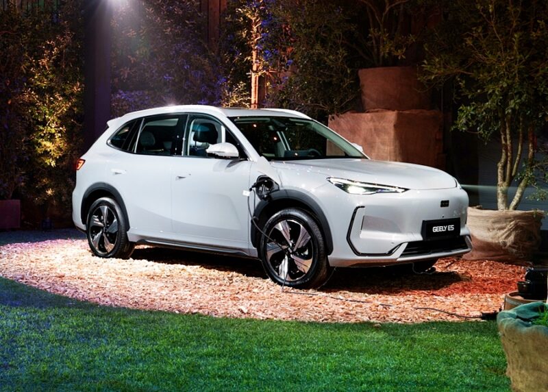Geely E5 di Benelux
