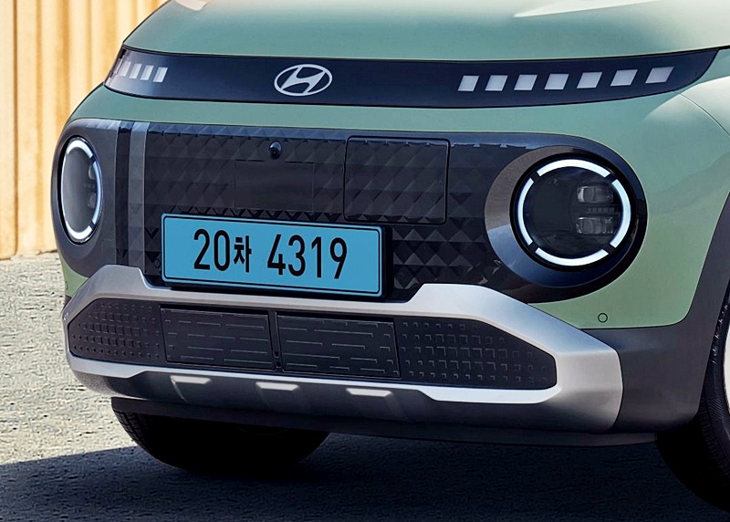 Gayan gril Hyundai Casper Electric Lounge