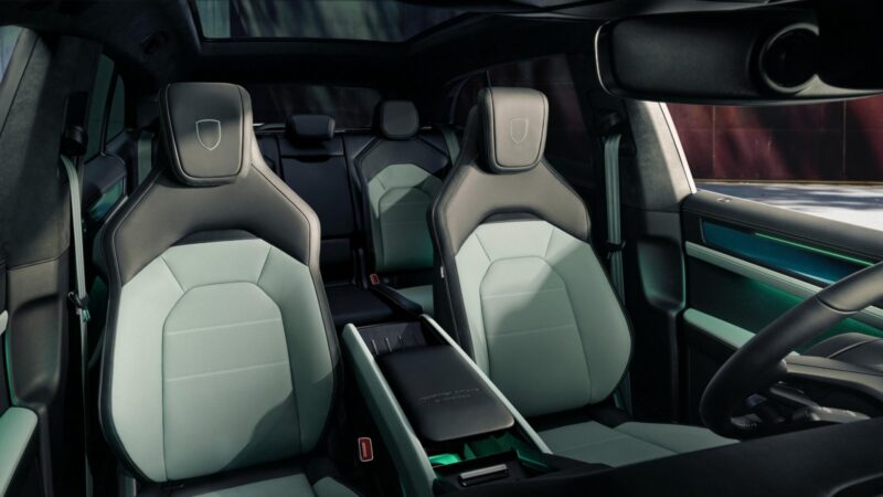 Porsche Cayenne S Electric seats