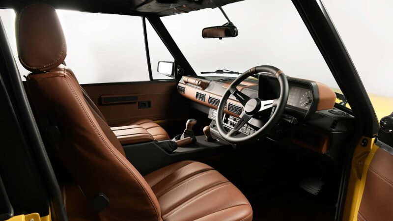 Range Rover TRRC Interior