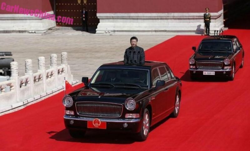 Hongqi CA7600J parade
