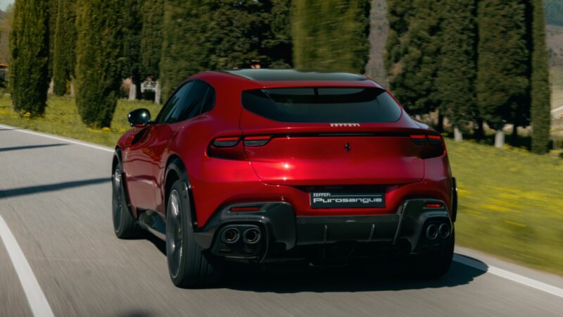 Ferrari Purosangue exterior