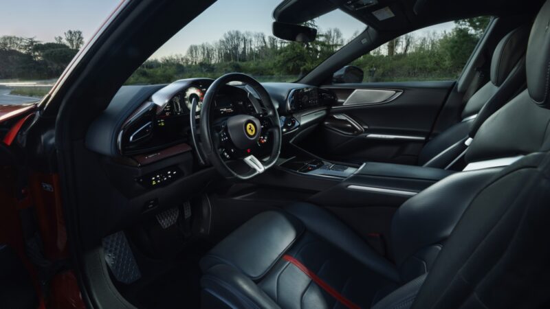 Ferrari Purosangue interior