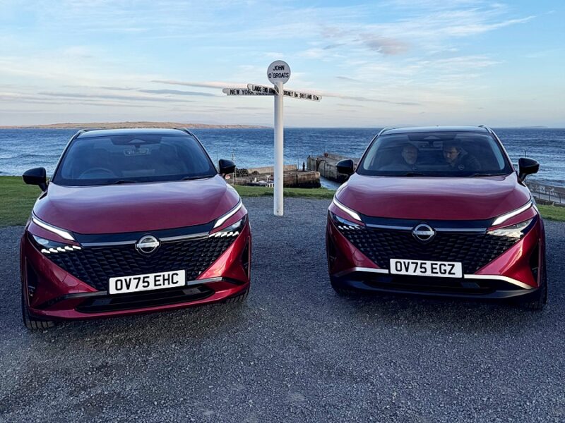 Nissan Qashqai e-POWER melalui laluan ikonik dari Land’s End ke John O’Groats di UK