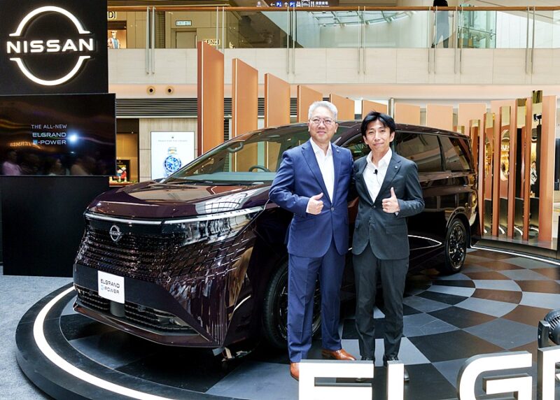 Hong Kong lokasi pertama Elgrand e-POWER luar Jepun