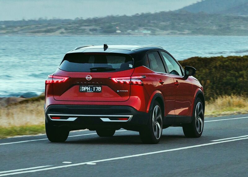 Belakang Nissan Qasqhai e-POWER