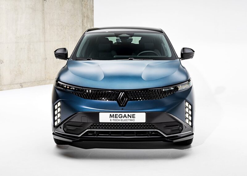 Rupa depan Sukuan depan Renault Megane E-Tech Electric
