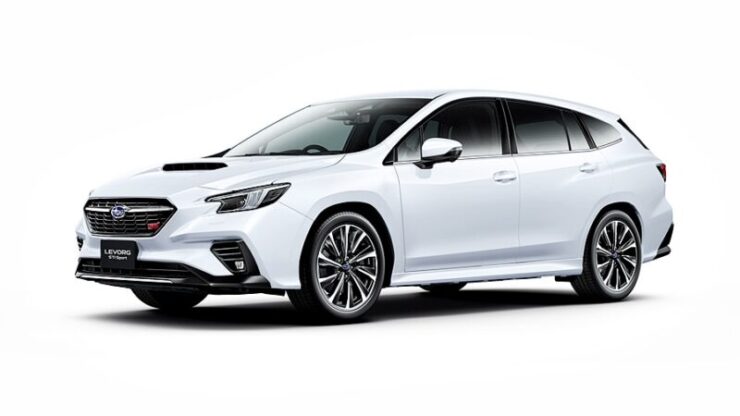 Bahagian depan Subaru Levorg