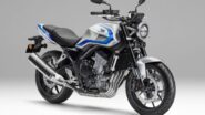 Pandangan depan Honda CB400 Super Four E-Clutch 2027 Jepun