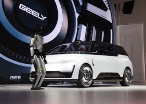 Gambar Robotaxi dari Geely