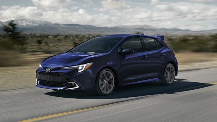 Gambar depan Toyota Corolla Hatchback 2027