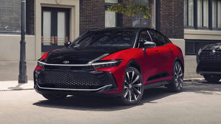 Gambar depan Toyota Crown 2027
