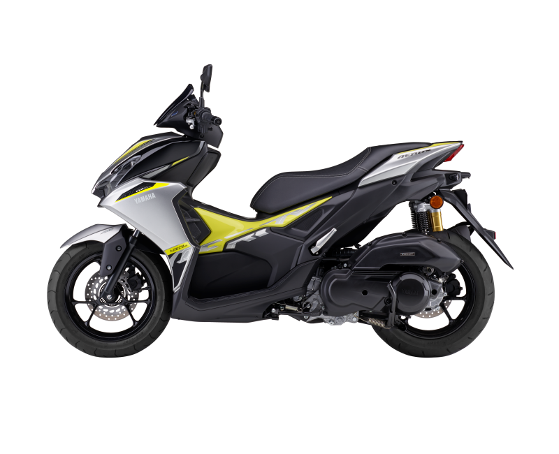 Yamaha melengkapkan AEROX ABS dengan Traction Control, SMG dan Stop & Start
