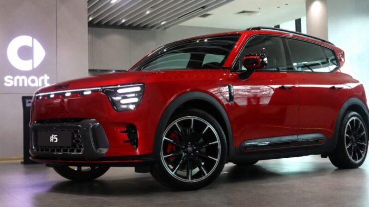 smart #5 Brabus Laser Red Edition