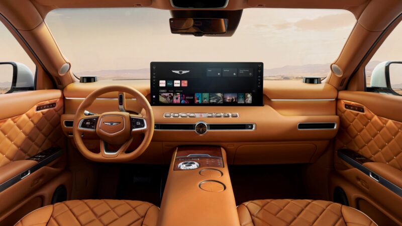 Genesis GV90 interior