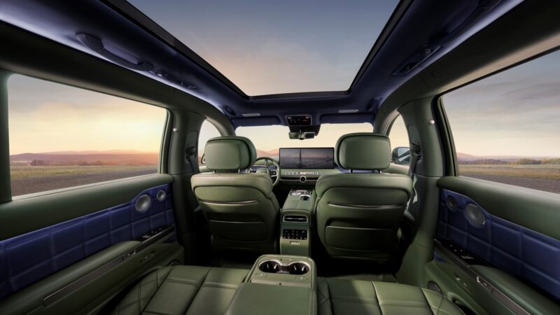 Genesis GV90 interior