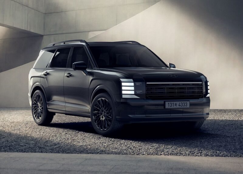 Gambar depan Hyundai Palisade Black Ink Trim 2027