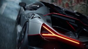 Gambar belakang Lamborghini Revuelto SV