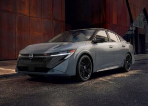 Gambar depan Nissan Sentra Midnight Edition 2027