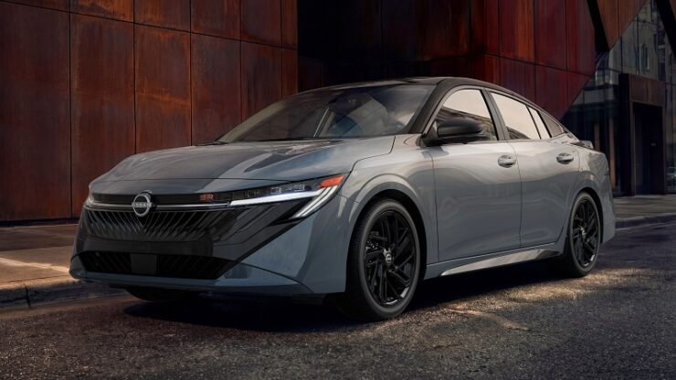 Gambar depan Nissan Sentra Midnight Edition 2027