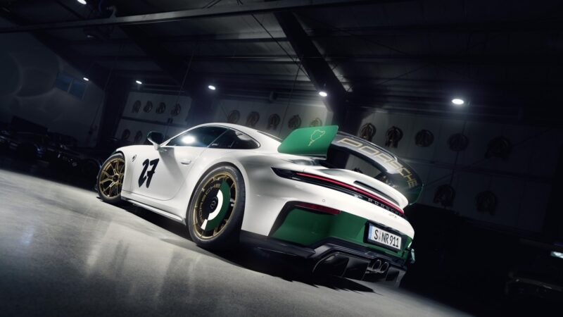 Porsche 911 GT3 100 Nurburgring exterior