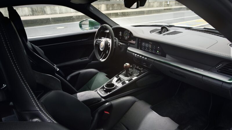 Porsche 911 GT3 100 Nurburgring interior